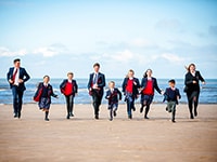 Rossall School pupils
