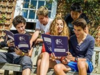 Regent English Training students