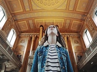 Girl in the University of Greenwich
