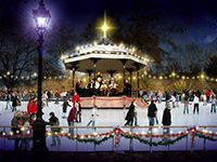 Рождественский парк развлечений в Гайд-парке